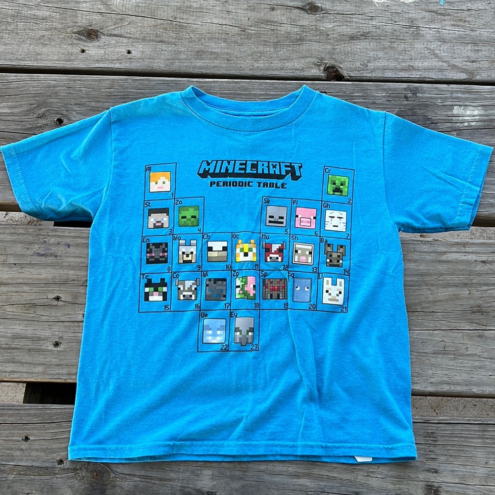 Minecraft shirt small